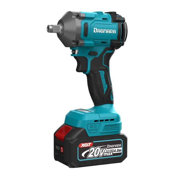 Promo Dagmara 350Nm Cordless Impact Wrench Baterai Portabel Original