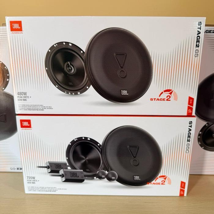 PAKET SPEAKER MOBIL JBL ORIGINAL PAKET SPEAKER MOBIL SPEAKER SPLIT JBL STAGE2 65C + COAXIAL JBL STAG