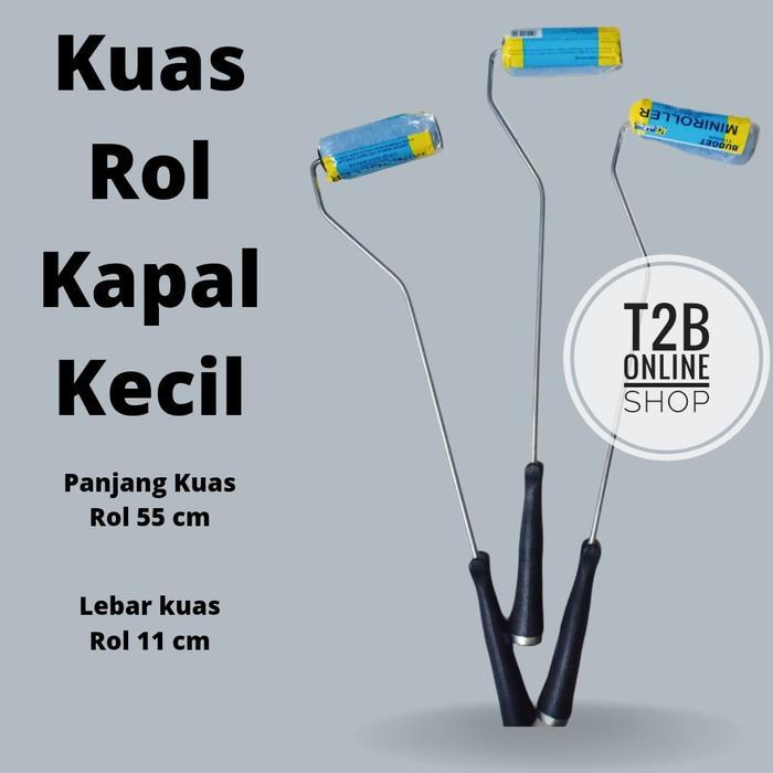 Kuas Roll Kapal ACE, Kuas Roll kecil, Kuas Cat Tembok