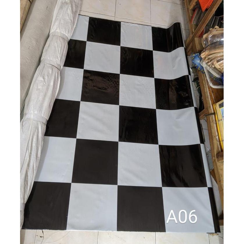 KARPET VINYL EMBOS 2m KARPET VINYL PLASTIK METERAN DEKORASI