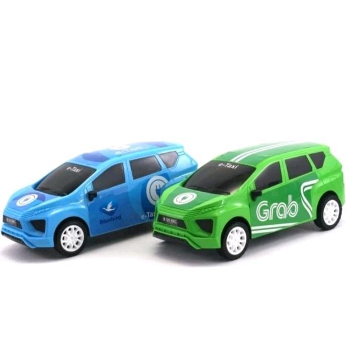 TERBARU MAINAN ANAK MOBIL MOBILAN BLUEBIRD E TAXI SILVER BIRD / MAINAN MOBIL MOBILAN