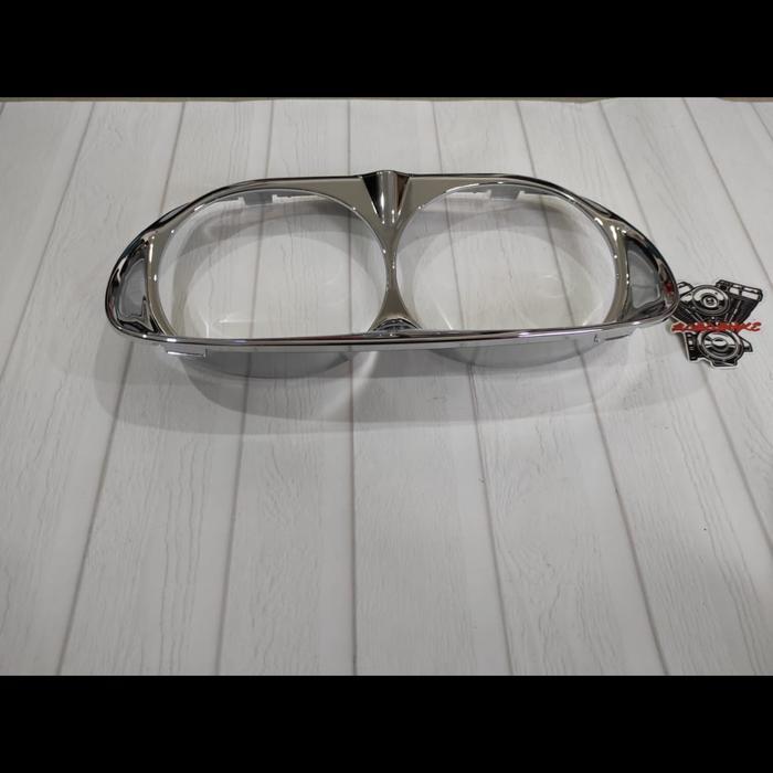 bezel headlamp road glide chrome trim lampu road glide