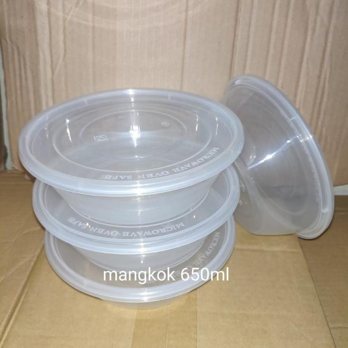 Thinwall Dm Mangkok 650 Ml Rou ( Bulat ) @25 Set