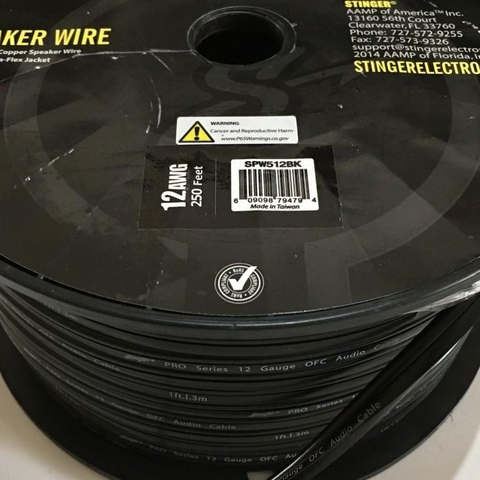 READY Kabel speaker stinger pro 12 awg pure ofc copper