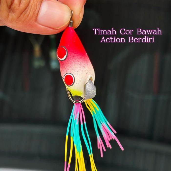 Sofrog Skrit Welut Squad Action Berdiri 4cm Umpan Casting Gabus