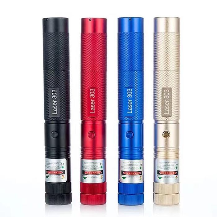 Diskon Laser Leser Hijau Green Laser Pointer Jarak Jauh 303 Baterai Charge / Green Laser Pointer 303