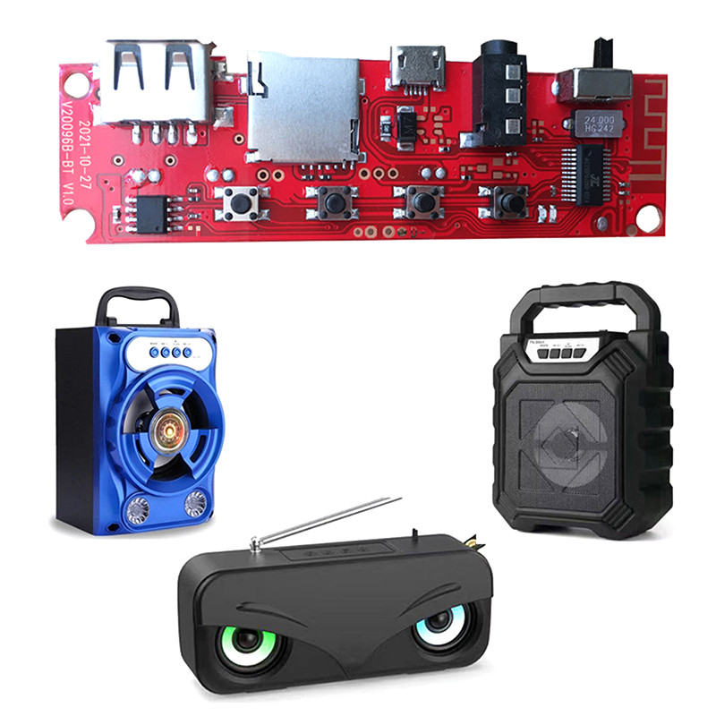 Bluetooth Audio Circuit Board With Wires Bluetooth Module Amplifier Board DIY Bluetooth Module With