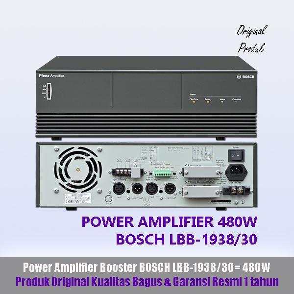 plena power booster amplifier bosch lbb-1938 480 tt orinal