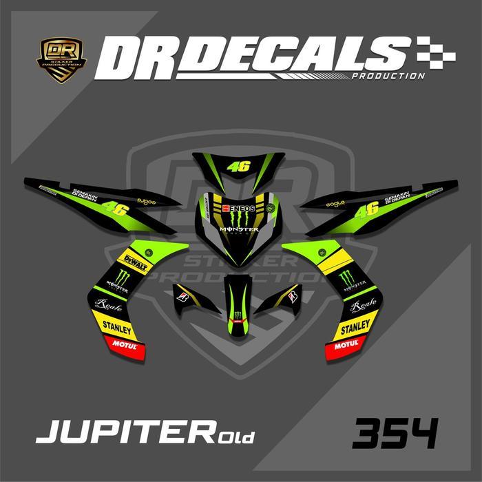 Sticker Decal Jupiter Mx Old / Decal Custom Jupiter Mx Old Monster Full Body