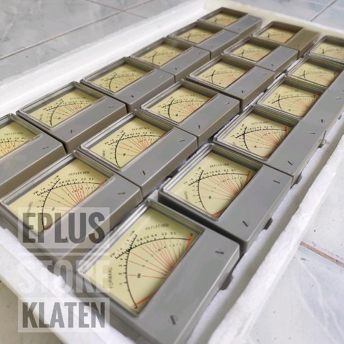 New Vu Swr Cross Needle Crossneedle Power Meter Panel Meter [Kode 1Kode 2Kode 3Kode 4Kode 5Kode