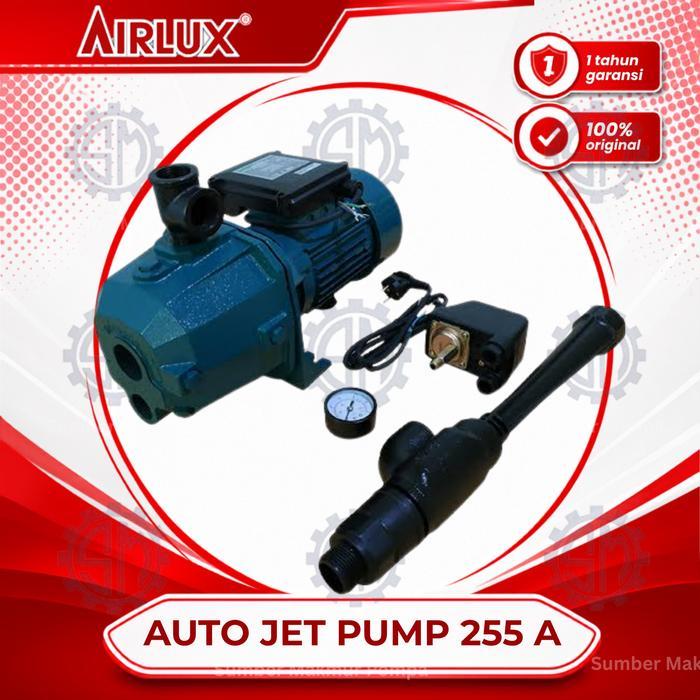 AIRLUX Pompa Air Sumur Dalam Jet Pump AUTO JET PUMP 255 A | AUTO JET PUMP 370 A | AUTO JET PUMP 505 