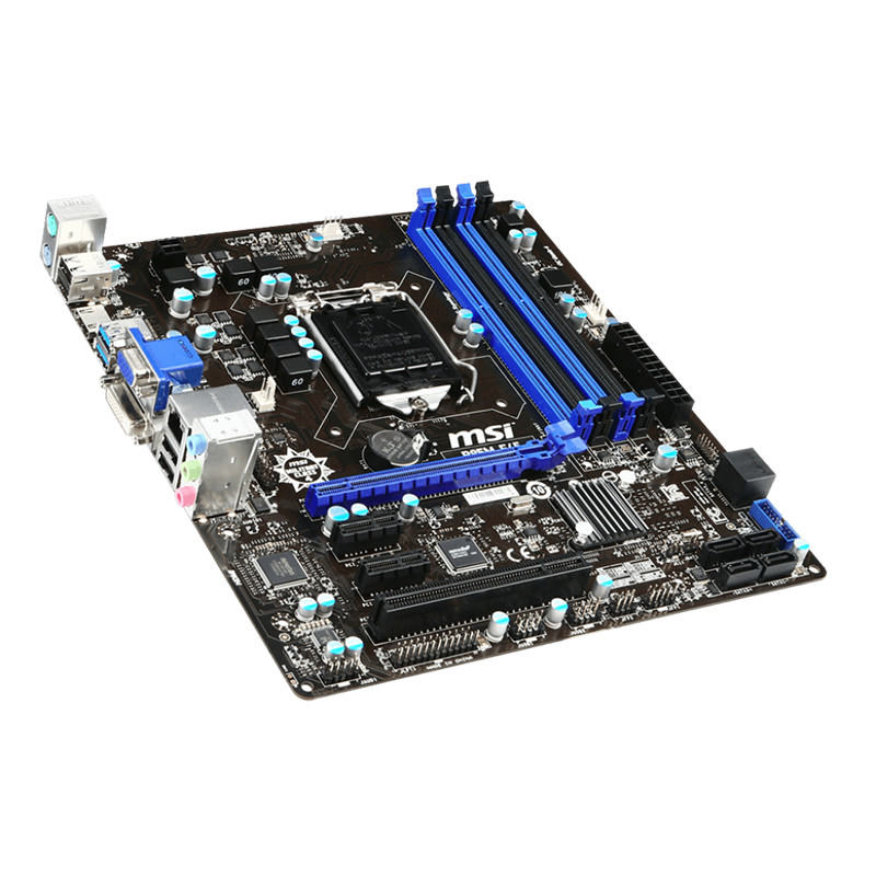 MSI B85ME45 LGA 1150 Socket MicroATX B85 Chipset DDR3 Motherboard