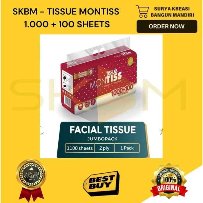 [LAGI TREND] TISSUE MONTISS 1000+100 SHEETS - MONTISS 1000+100 - TISU MONTISS 1000+100 - MONTISS