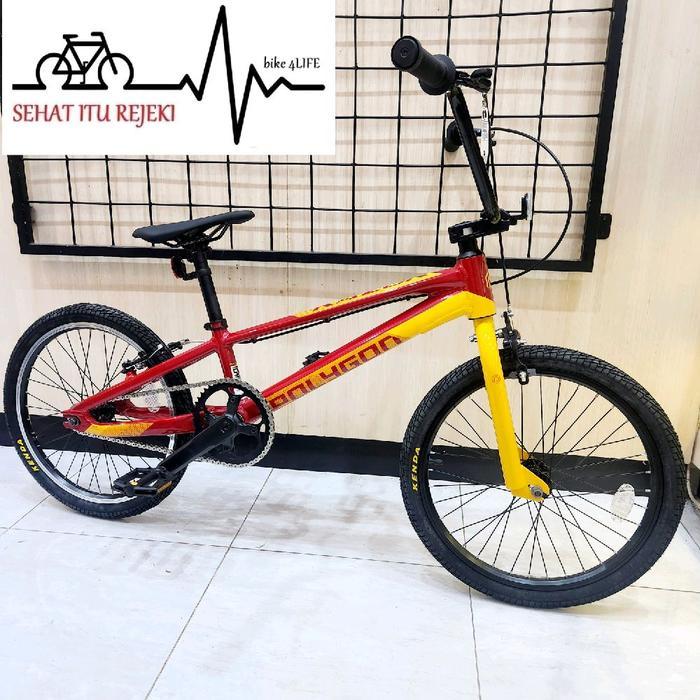 SEPEDA POLYGON BMX RAZOR PRO 20" RACING - Pro XL (173-180 cm)