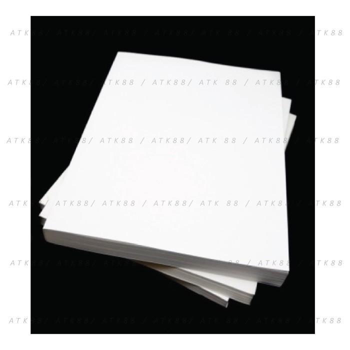 TERMURAH Kertas Glossy Art paper A4 130 gsm isi 50 lembar Kertas Glossy Paper Brosur READY