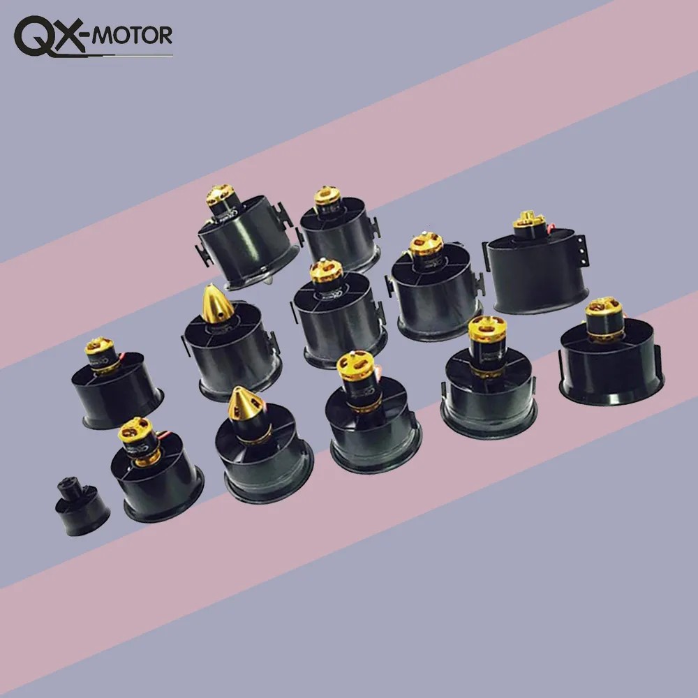 Dut Fan Brushless Motor 30mm 50mm 64mm 70mm EDF Jet Motor Turbine for Jet Plane Drone Fixed Wing