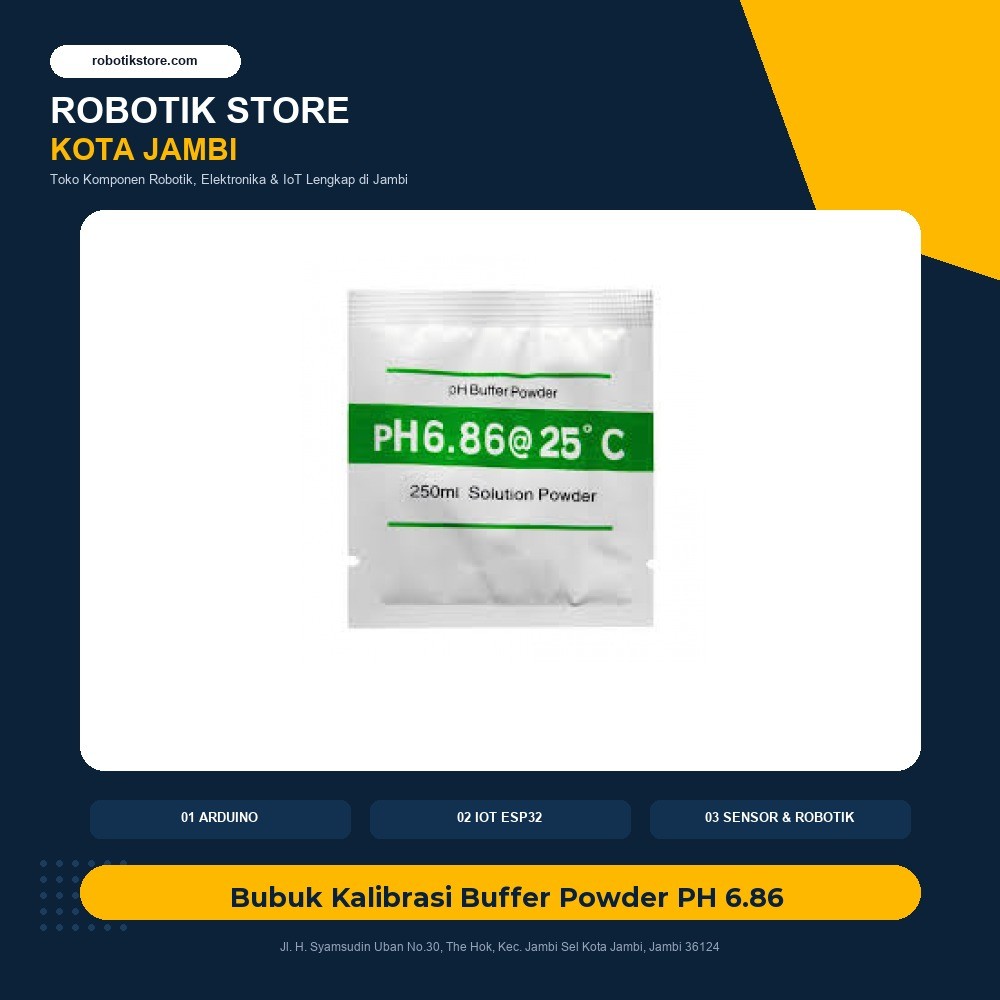 Bubuk Kalibrasi Buffer Powder PH 6.86