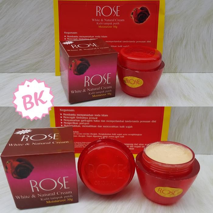 KJ Bedak Pemutih Bedak rose 30Gram