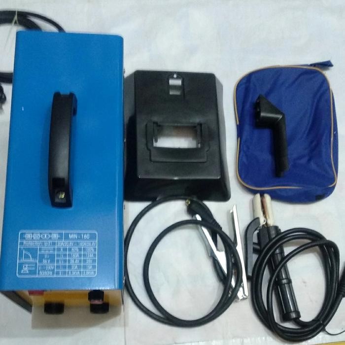 <<<<<] Mesin Las Inverter Portable / Trafo Las Min 160