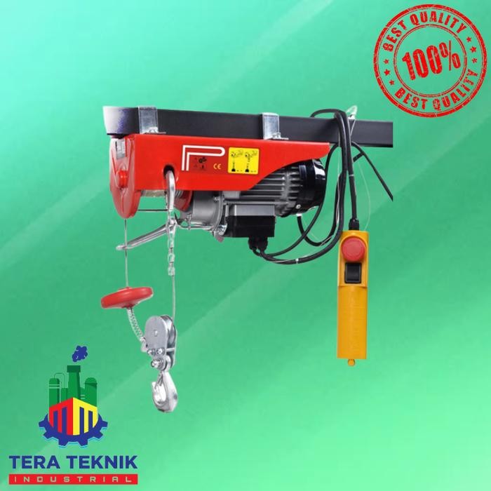 Hoist Elektrik 600 Kg Electric Hoist PA600 Mini Crane Hoist 600kg READY STOCK