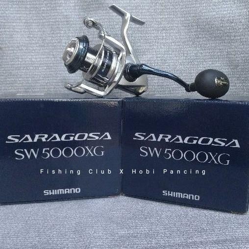 Reel Pancing Shimano Saragosa SW 5000 XG, SW 6000HG , SW 8000 HG, SW 10000 PG, SW 14000 XG (Model