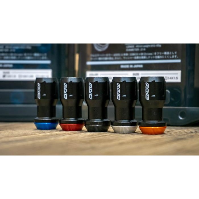 Rays Formula Nut II Concealed Heptagon 3piece Lock Nut