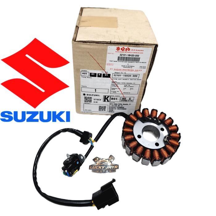 SPUL SPOL STATOR SPOOL SHOGUN 125 FL FI INJEKSI 32101-16H20-000 ORI