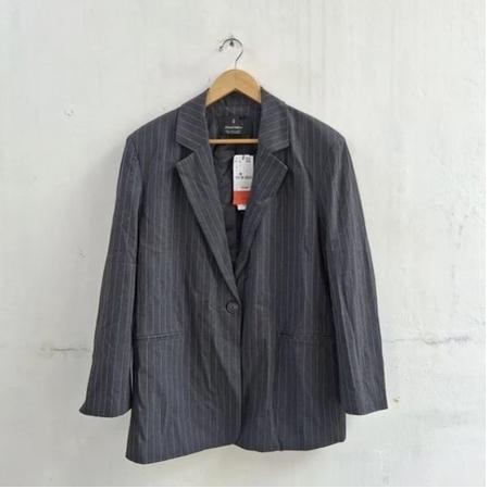 STRADIVARIUS BLAZER STRIPES BARU ASLI ORIGINAL