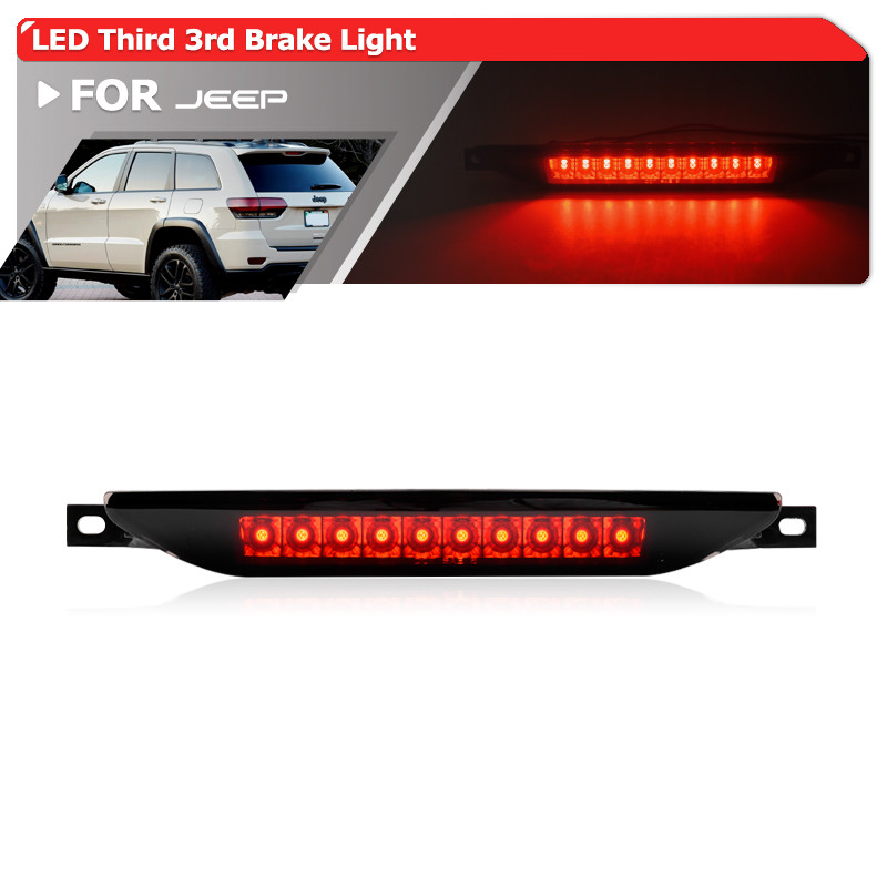 Smoked Third Brake Light Replacement For Jeep Grand Cherokee WK2