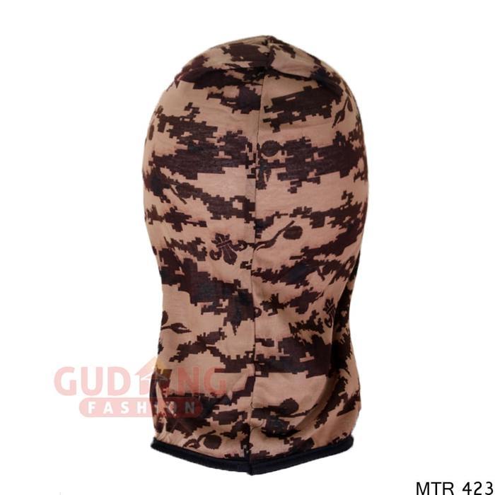 Masker Motor Keren Motif Militer - MTR 423