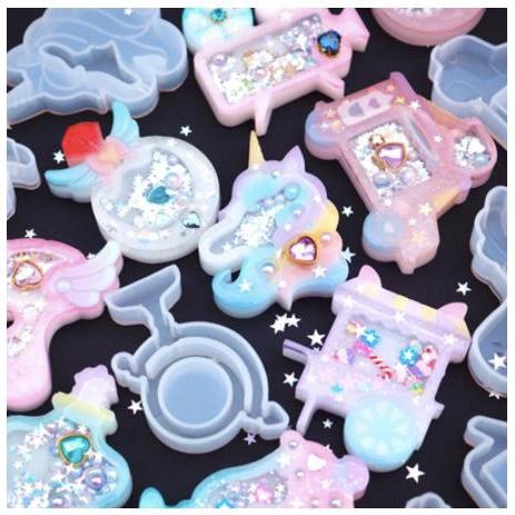 Cetakan Shaker Resin Cetakan Resin Clay Jelly Pudding Art Resin Art