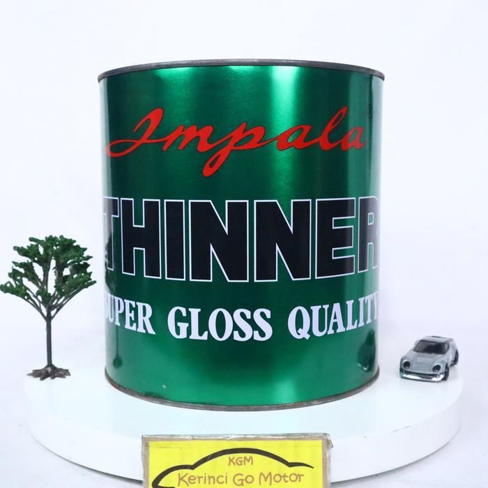 Jual Thinner Impala 1 Galon Hijau - Tinner Impala Hijau - Pengencer Cat Kode 083
