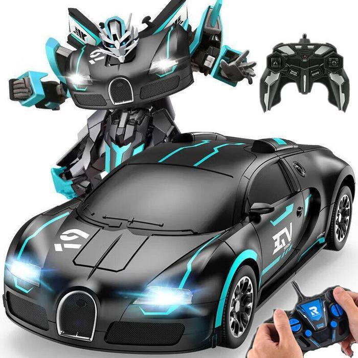 Duffy ToysMobil Remote Control Besar Sport Car Robot Transformer / Rc Mobil Remote Transformer Robot