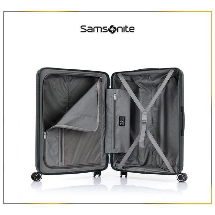 Samsonite Koper Hardcase Straren Spinner Large 28 Inch - Matte Green Promo 