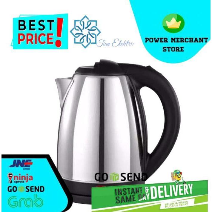FLECO F715 Teko Listrik Stainless 1.5 Liter