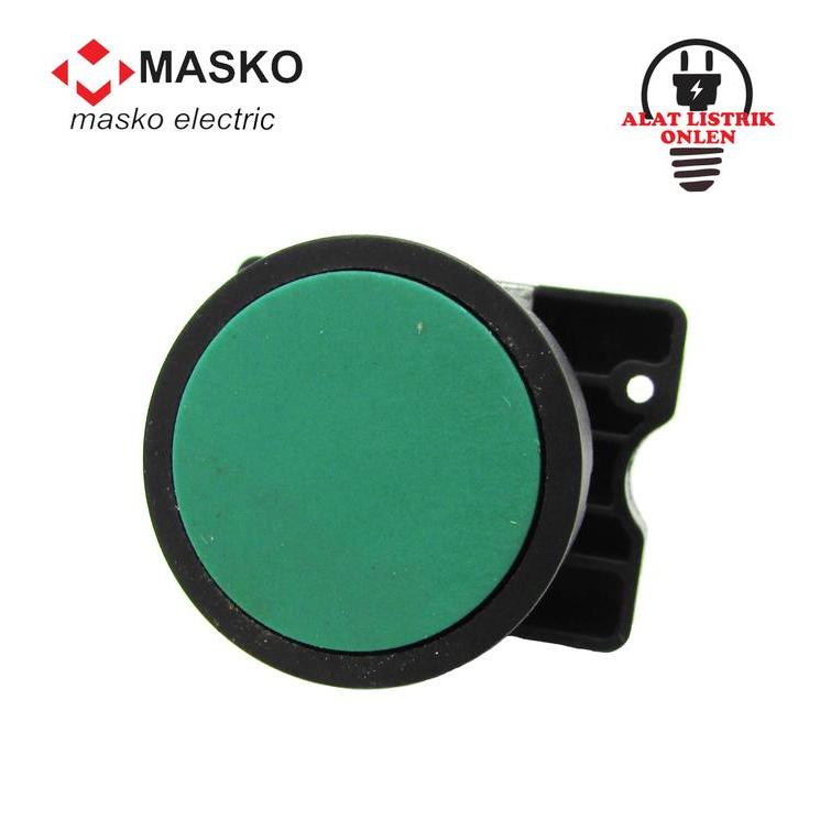TGR Push Button On/Off Merah Hijau Masko