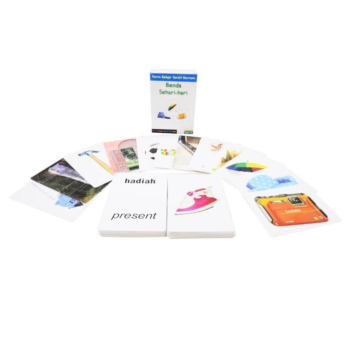 Terlaris FlashCard Paket 320 Kartu - Indonesia, Inggris (Kartu Bayi) SALE