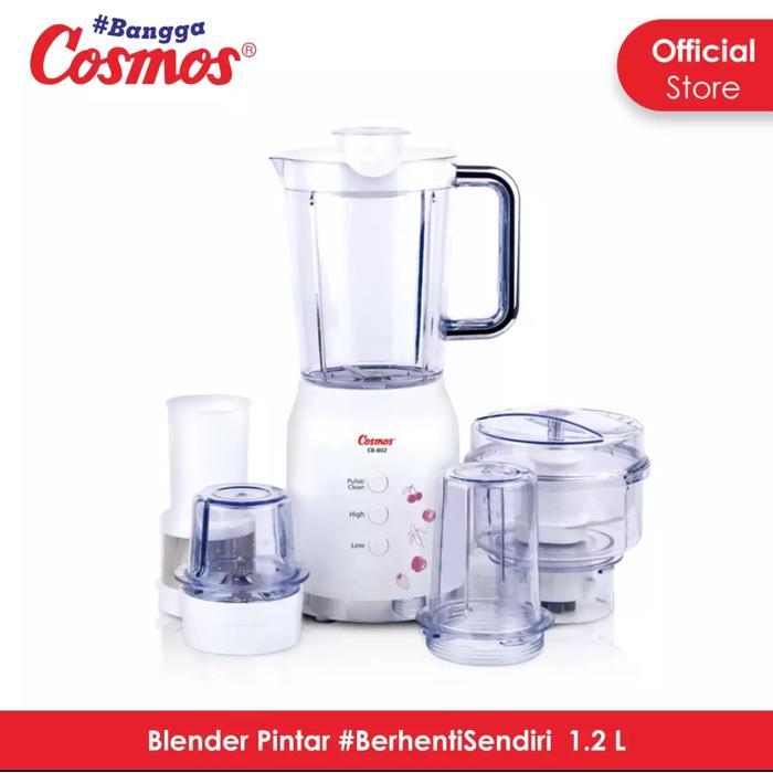 Cosmos Cb-802 Blenz Blender Plastik 1,2 Liter 4 In 1 Cosmos Cb802