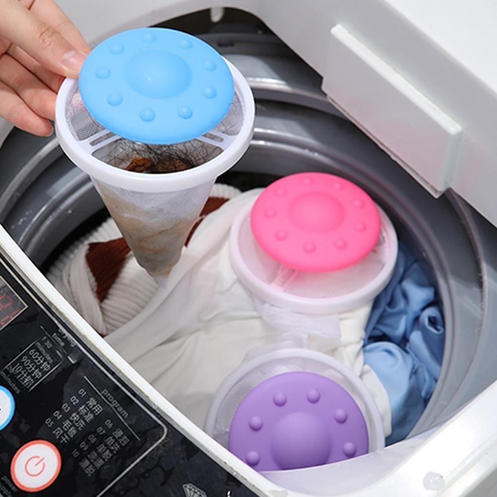 Washing Machine Filter Floating Washing Clothes Hair Filter Bag Unrsal Floating Care Washing Bag