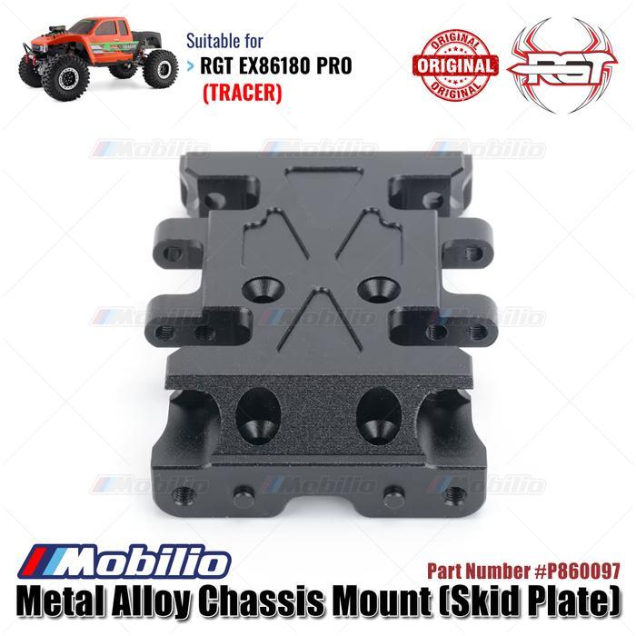 Rgt Part #P860097 Metal Alloy Chassis Mount (Skid Plate) Upgrade Rc Ex86180 Pro Tracer Crawler