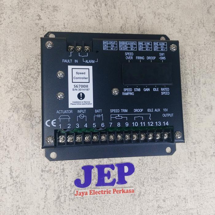Speed Control Segma Governor Genset S6700H S 6700H Speed Control Segma