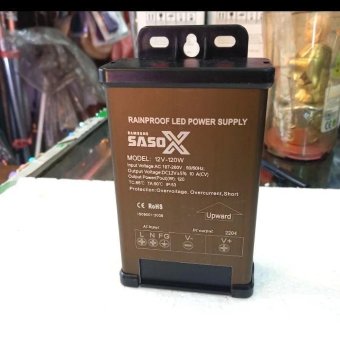 Power Supply Rainproof 10A Dc 12V