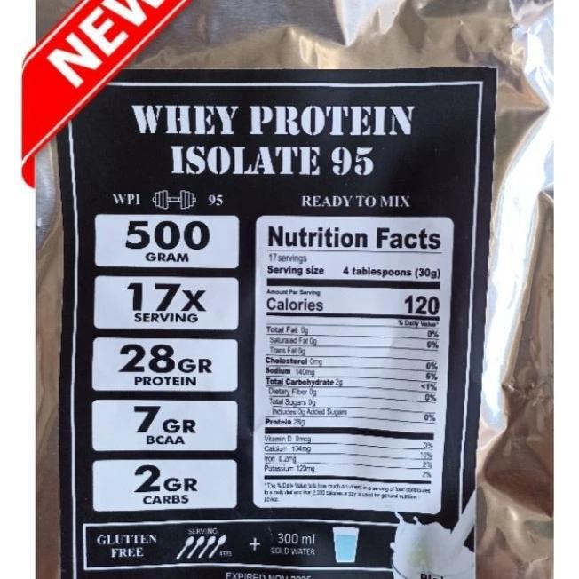 g57e- Wpi95 Whey Protein Isolate 95 Debm Keto Mayo Deficit Susu Protein