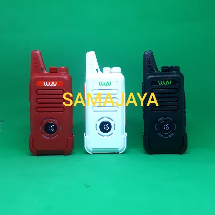 WALKIE TALKIE HT WLN KD C1 PLUS KD-C1 PLUS HITAM