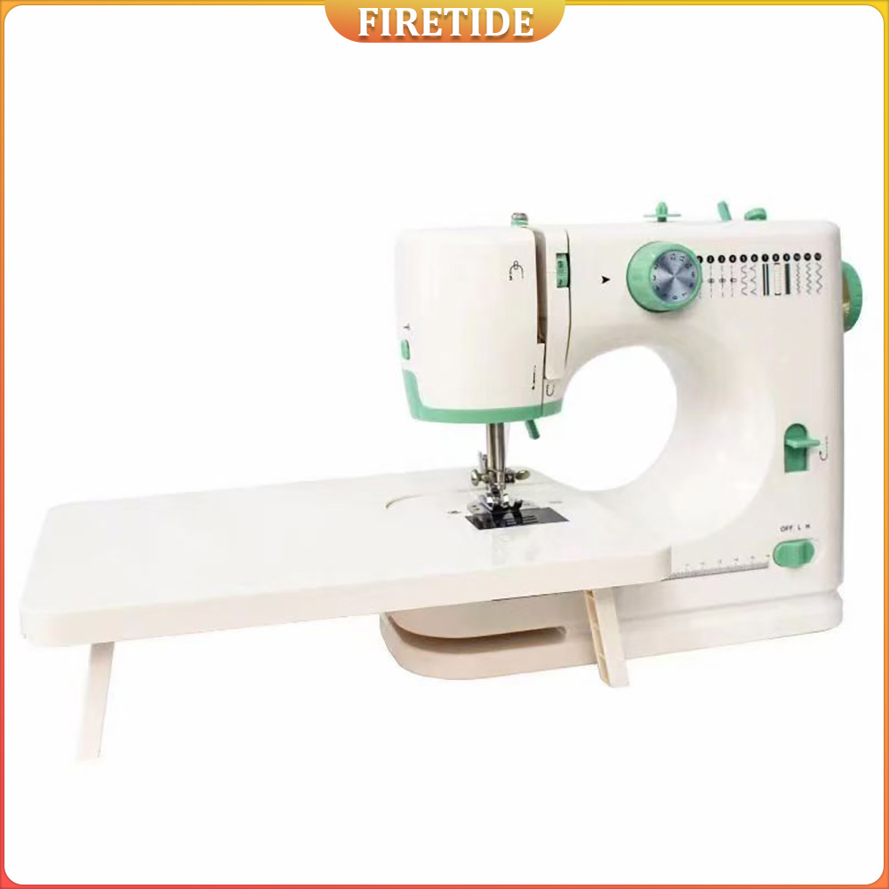 Household Sewing Machine W/Extension Table 12 Stitches Mini Sewing Machine Multifunctional