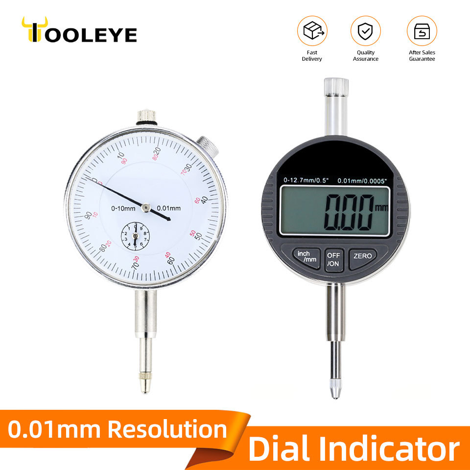 0-10Mm/30Mm Dial Indicator Precision Comparator Dial Bore Gauge Indicator Micrometer Measurement