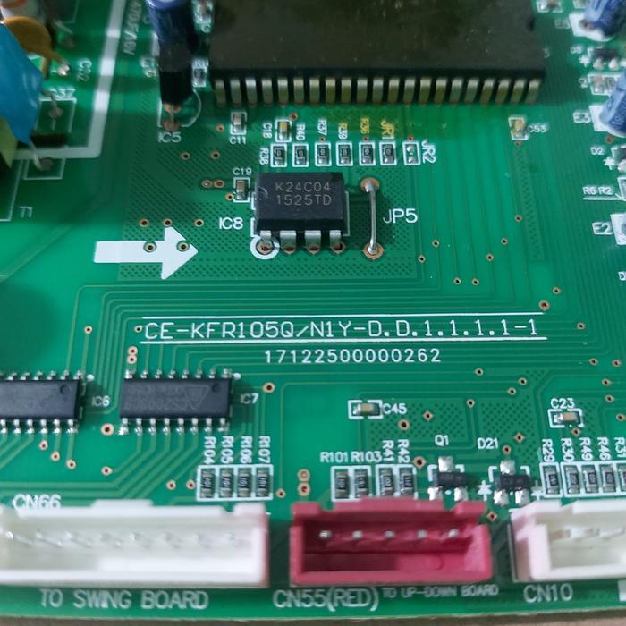 Modul Pcb Ac Casste Midea York : Ce-Kf53Q Ce-Kfr105Q/N1Y Original 100%