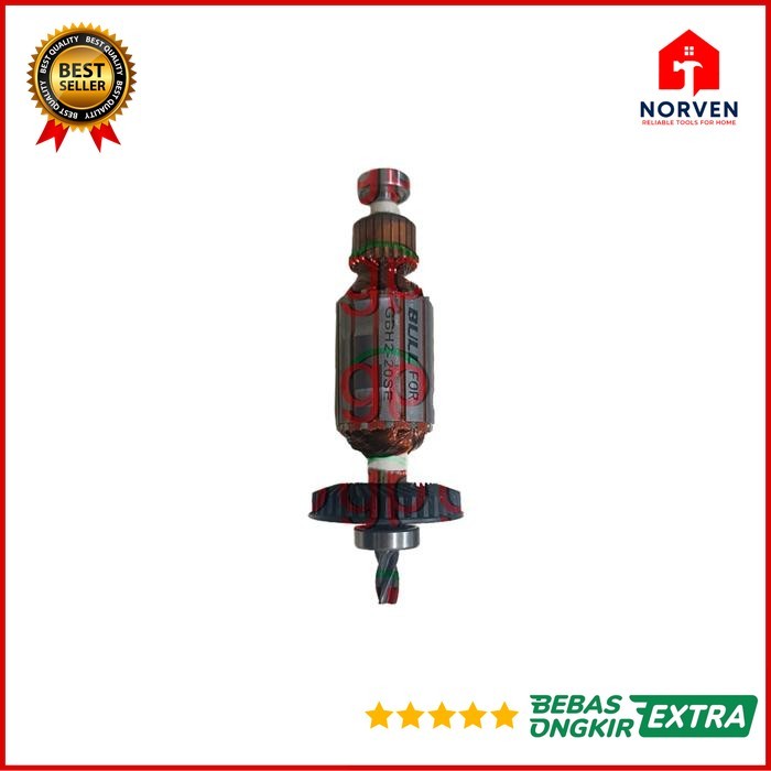 Armature GBH2-20SE OLD / GBH2-20RE Bull Angker Mesin Bor Beton GBH 2-20SE OLD / GBH 2-20RE Rotary Ha