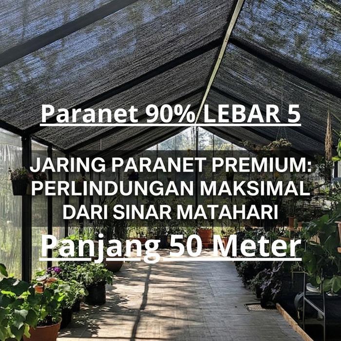 Paranet 90 Persen Lebar 5 Meter ( 1Roll ) - Anti Uv