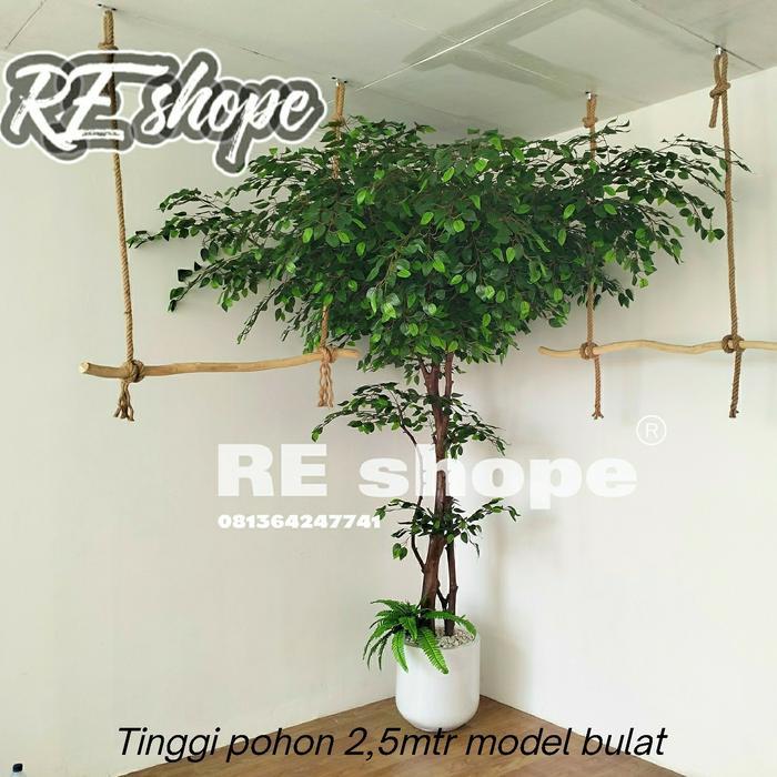 POHON BERINGIN ARTIFICIAL JUMBO - BONSAI BERINGIN POHON DEKORASI BUNGA